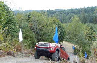 Illustration for article titled Here's How The 2016 Toyota Tacoma Looks Off-Road